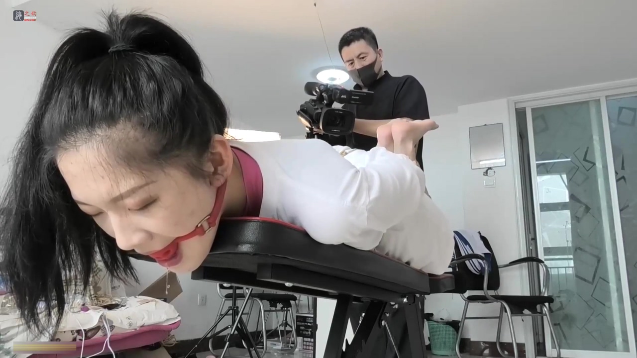 Chinese Model bondage & tickle
